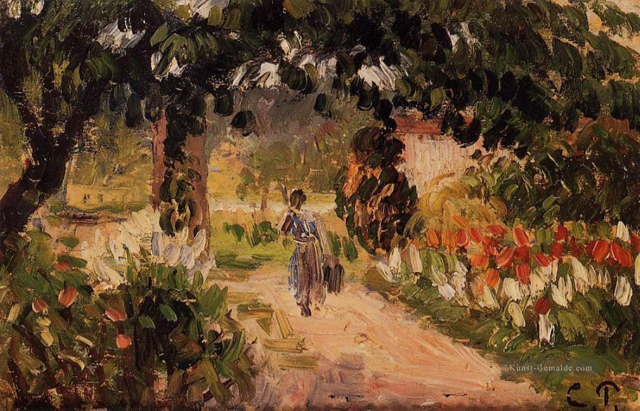 Garten bei eragny 1899 Camille Pissarro Ölgemälde